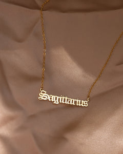 Zodiac Sign Necklace