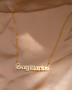 Zodiac Sign Necklace